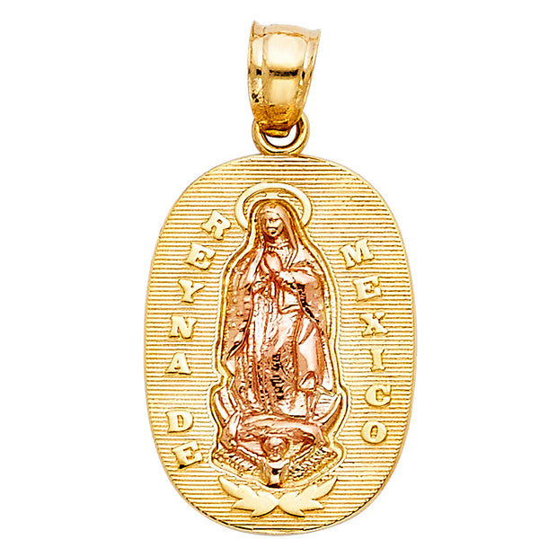 Guadalupe Pendant for Necklace or Chain