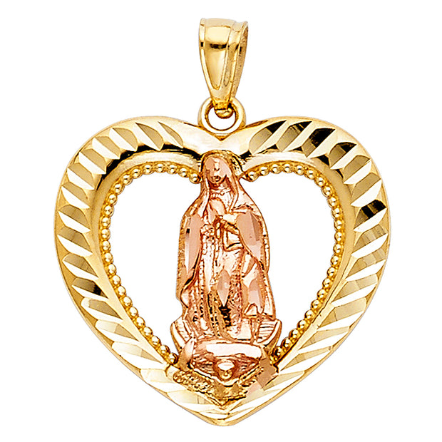 Guadalupe Pendant for Necklace or Chain