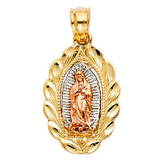 Guadalupe Pendant for Necklace or Chain