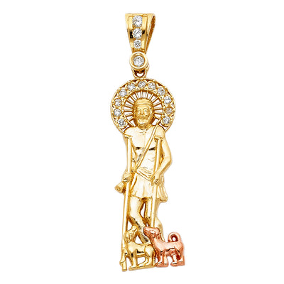 St. Lazaro Pendant for Necklace or Chain