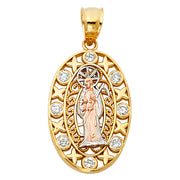 Santa Muerte Pendant for Necklace or Chain