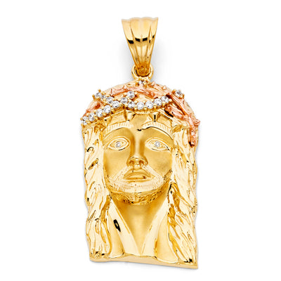 Jesus Head Pendant for Necklace or Chain