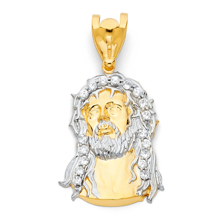 Jesus Head Pendant for Necklace or Chain