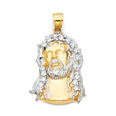 Jesus Head Pendant for Necklace or Chain