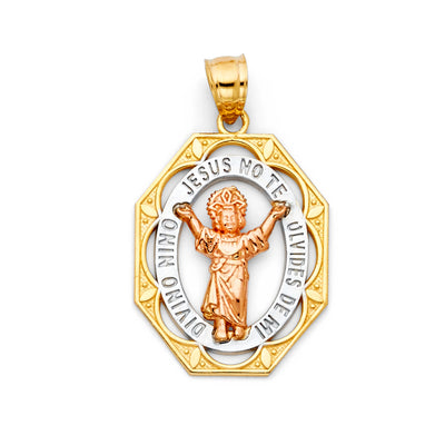Infant Jesus Pendant for Necklace or Chain