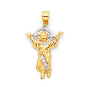 Infant Jesus Pendant for Necklace or Chain