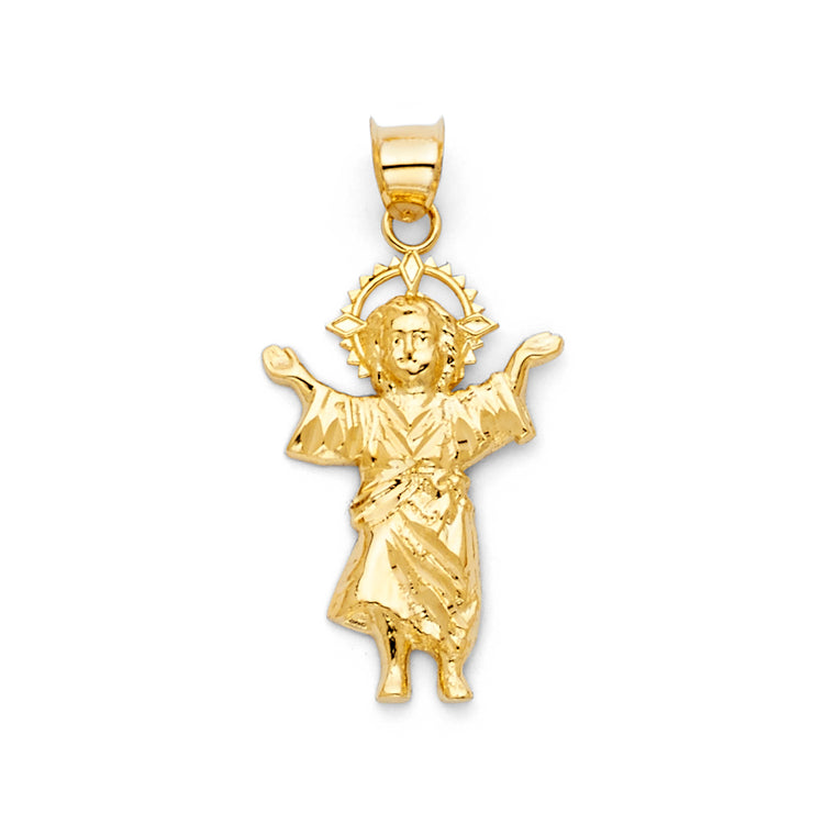 Infant Jesus Pendant for Necklace or Chain