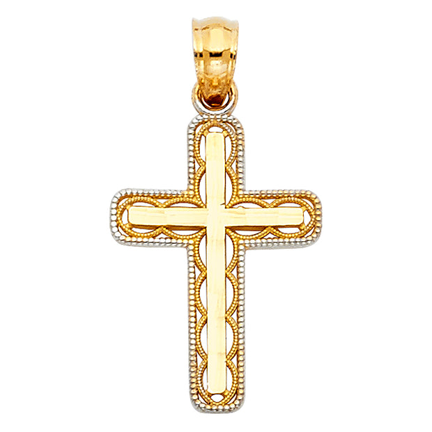 Fancy Cross Pendant for Necklace or Chain