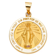 Virgin Mary Pendant for Necklace or Chain