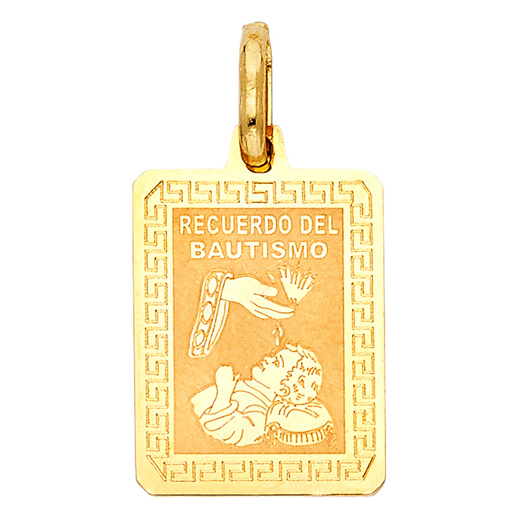 Baptism Pendant for Necklace or Chain