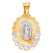 Guadalupe Pendant for Necklace or Chain