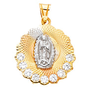 Guadalupe Pendant for Necklace or Chain