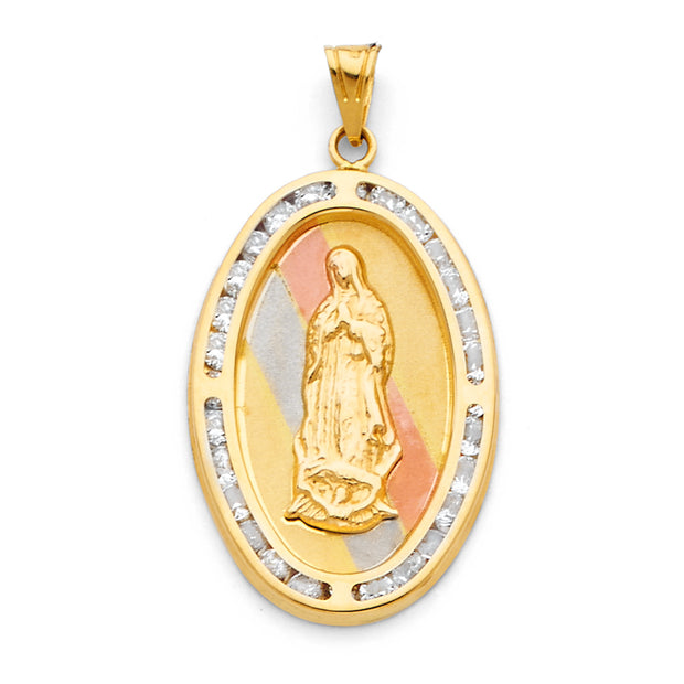 Guadalupe Pendant for Necklace or Chain