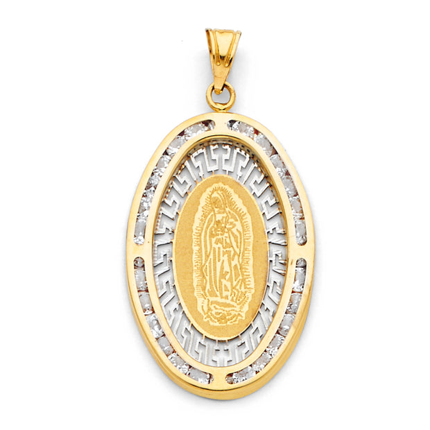 Guadalupe Pendant for Necklace or Chain