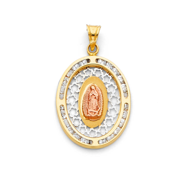 Guadalupe Pendant for Necklace or Chain
