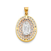 Guadalupe Pendant for Necklace or Chain