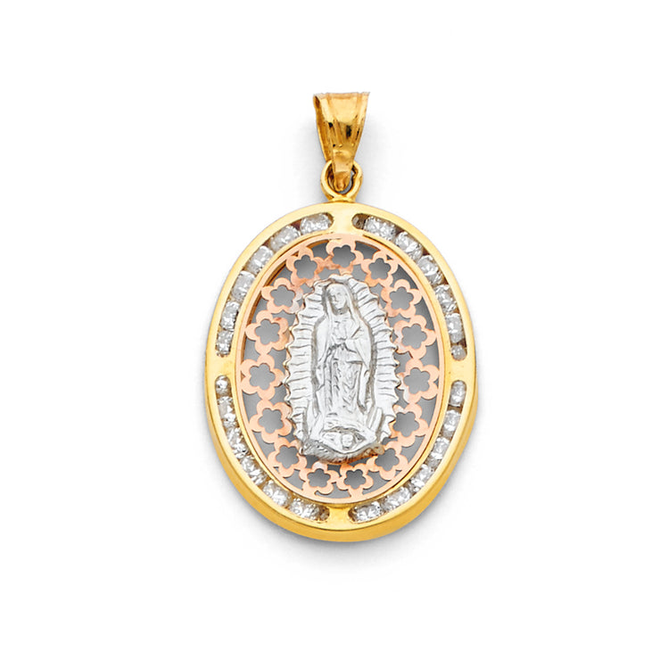 Guadalupe Pendant for Necklace or Chain