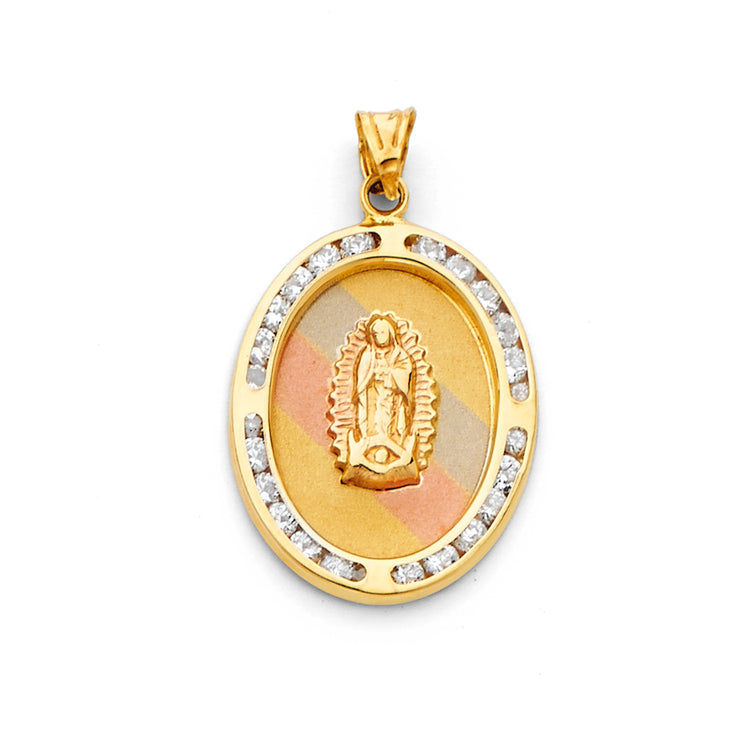 Guadalupe Pendant for Necklace or Chain