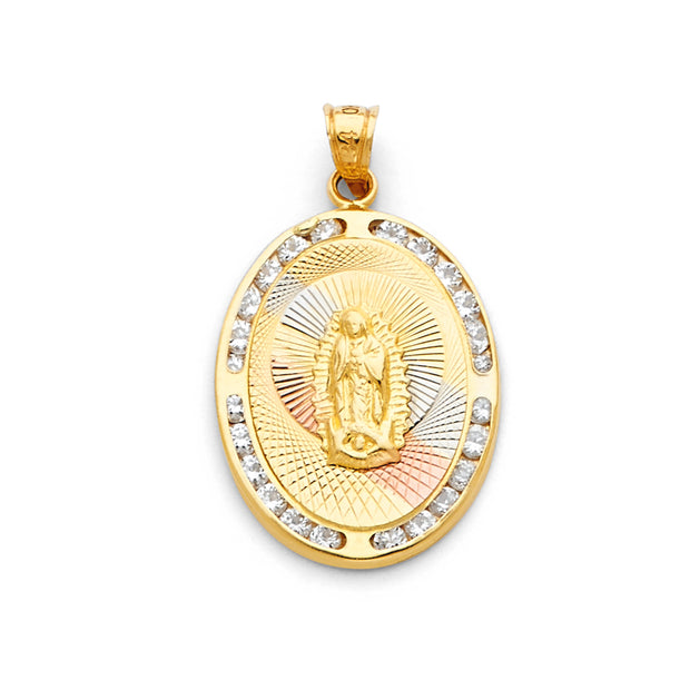 Guadalupe Pendant for Necklace or Chain