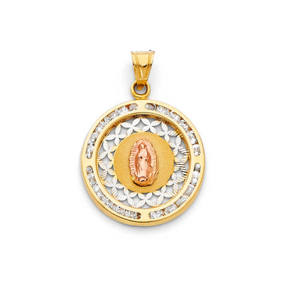 Guadalupe Pendant for Necklace or Chain
