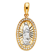 Guadalupe Pendant for Necklace or Chain