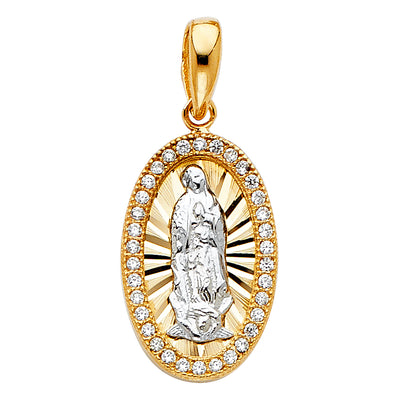 Guadalupe Pendant for Necklace or Chain