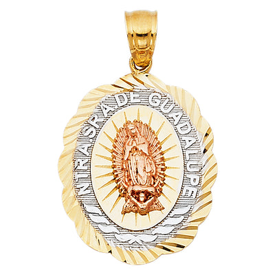 Guadalupe Pendant for Necklace or Chain