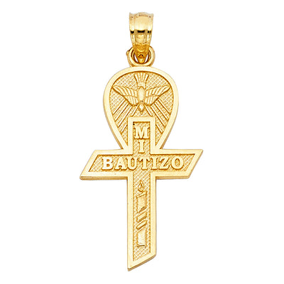 Baptism Pendant for Necklace or Chain