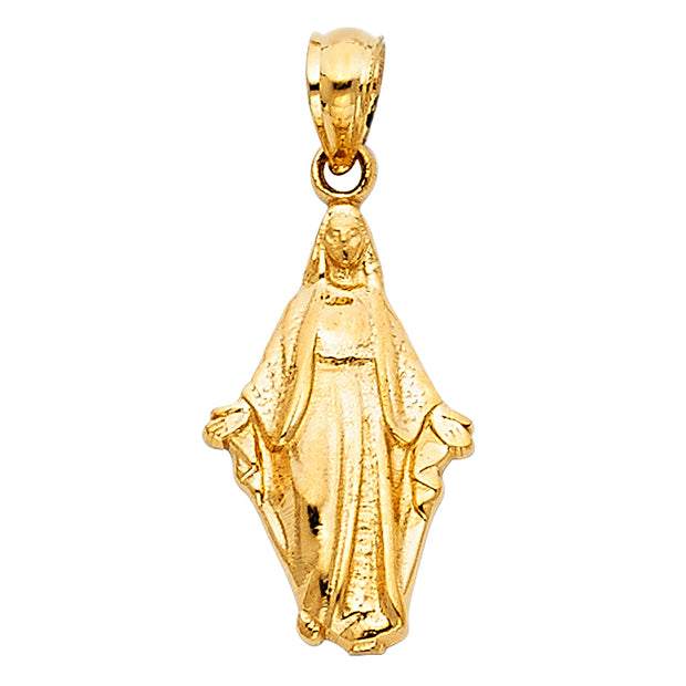 Virgin Mary Pendant for Necklace or Chain
