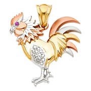 Rooster Pendant for Necklace or Chain