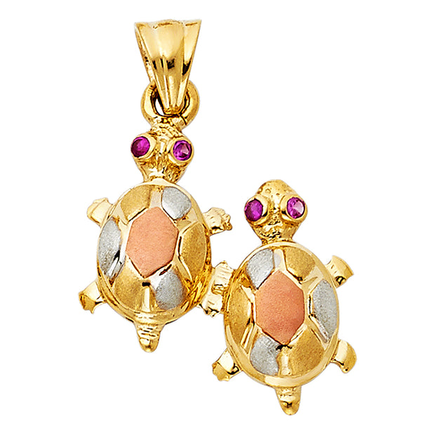 Turtle Pendant for Necklace or Chain