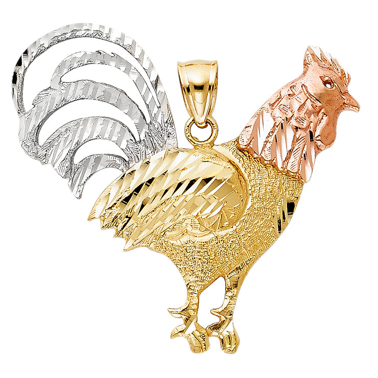 Rooster Pendant for Necklace or Chain