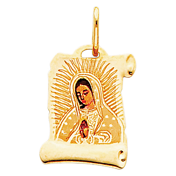 Guadalupe Pendant for Necklace or Chain