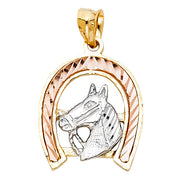 Horseshoe Pendant for Necklace or Chain