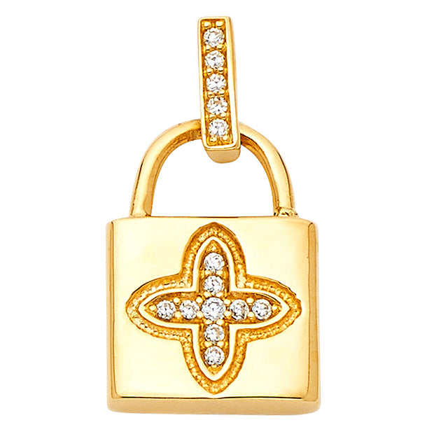 Lock Pendant Pendant for Necklace or Chain