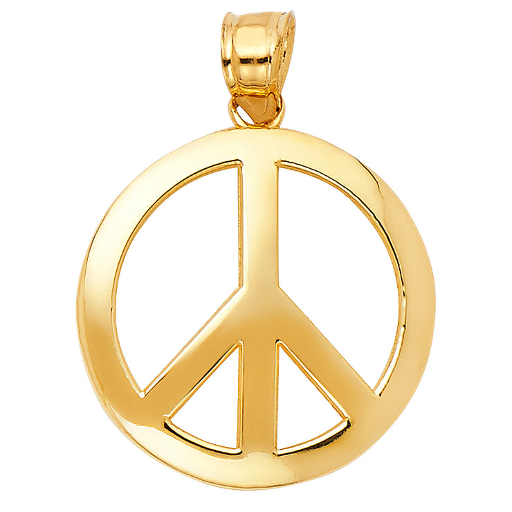 Peace Sign Pendant Pendant for Necklace or Chain