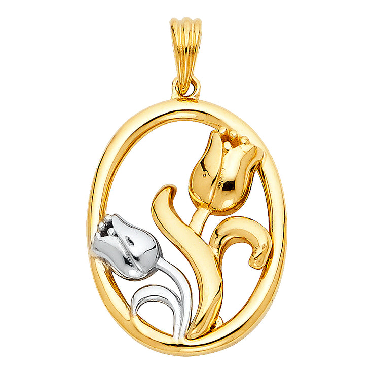 Flowers Pendant for Necklace or Chain