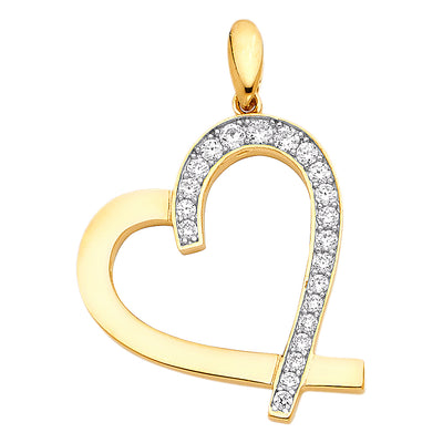 Heart Pendant for Necklace or Chain