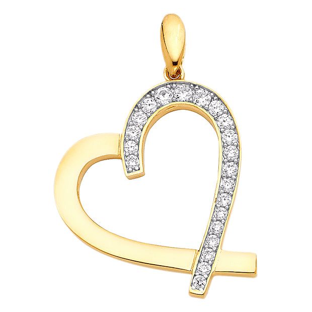 Heart Pendant for Necklace or Chain
