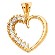 Heart Pendant for Necklace or Chain
