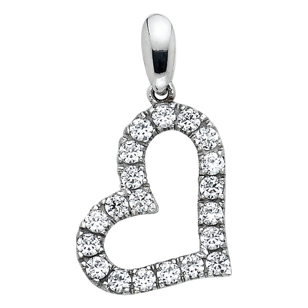 Heart Pendant for Necklace or Chain