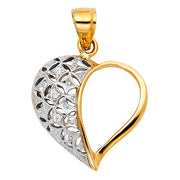 Heart Pendant for Necklace or Chain