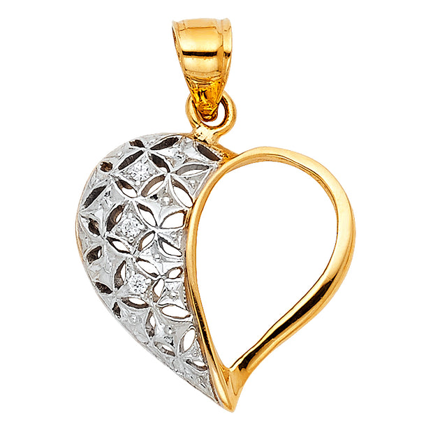 Heart Pendant for Necklace or Chain