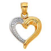 Heart Pendant for Necklace or Chain