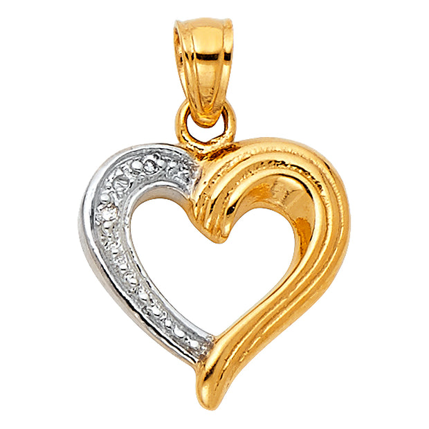 Heart Pendant for Necklace or Chain