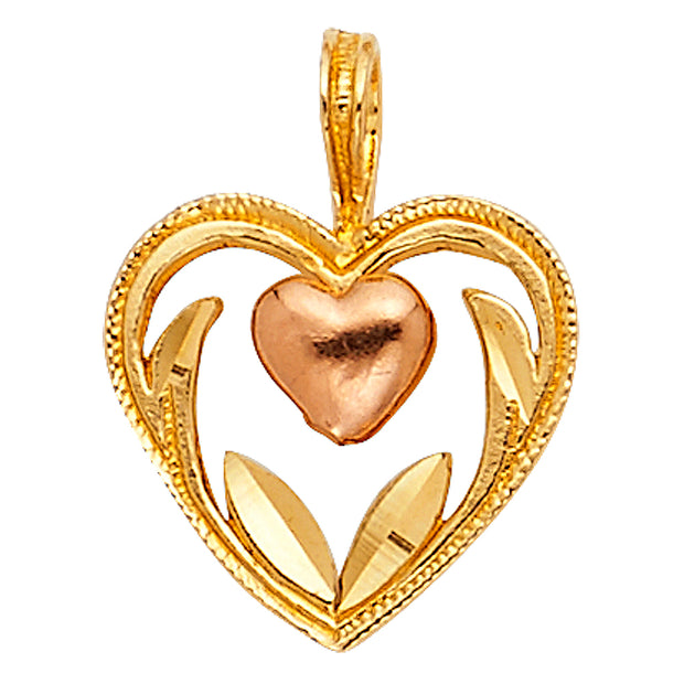 Heart Pendant for Necklace or Chain
