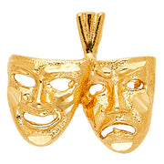 Mask Pendant for Necklace or Chain