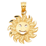 Sun Pendant for Necklace or Chain