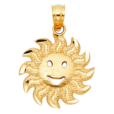 Sun Pendant for Necklace or Chain