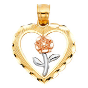 Flower Pendant for Necklace or Chain